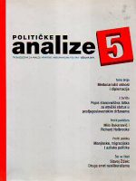 Političke analize 5 (ožujak 2011.)