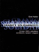 Gret Haller - Granice solidarnosti: Evropa i SAD u ophođenju sa državom