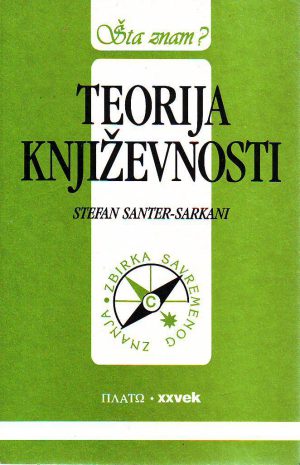 Stefan Santer-Sarkani - Teorija književnosti