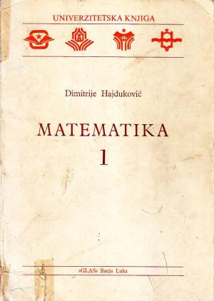 Dimitrije Hajduković - Matematika I