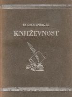 Fernand Baldensperger - Književnost