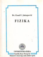 Esad Jakupović -Fizika