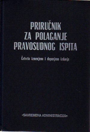 Priručnik za polaganje pravosudnog ispita