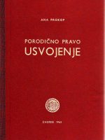 Ana Prokop - Porodično pravo: usvojenje