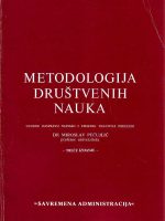 Miroslav Pečujlić - Metodologija društvenih nauka