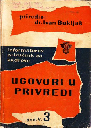 Ivan Bukljaš - Ugovori u privredi