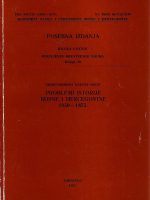 Problemi istorije Bosne i Hercegovine 1850-1875.