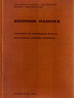 Zbornik radova povodom 75.godišnjice života akademika Envera Redžića