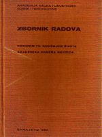 Zbornik radova povodom 75.godišnjice života akademika Envera Redžića