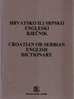 Milan Drvodelić - Hrvatsko ili srpsko engleski rječnik