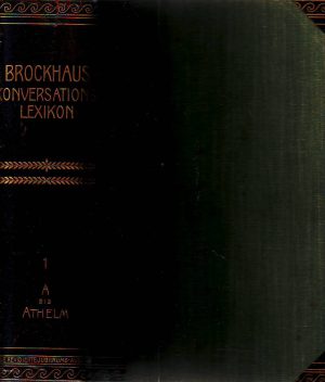 Brockhaus' konversations-Lexikon I-XV