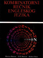 Morton Benson - Kombinatorni rečnik engleskog jezika