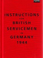 Instruction for british servicemen in Germany 1944