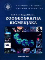 Dragan Mikavica - Zoogeografija kičmenjaka