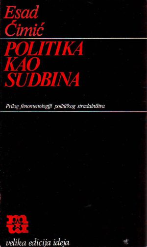 Esad Ćimić - Politika kao sudbina