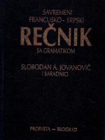 Slobodan A.Jovanović - Francusko-srpski rečnik sa gramatikom