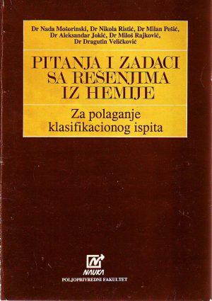 Pitanja i zadaci sa rešenjima iz hemije