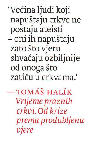 Tomaš Halik - Vrijeme praznih crkvi