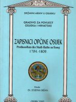 Stjepan Sršan - Zapisnici općine Osijek 1794.-1809.