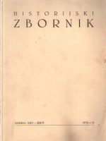 Historijski zbornik; godina XXV - XXVI