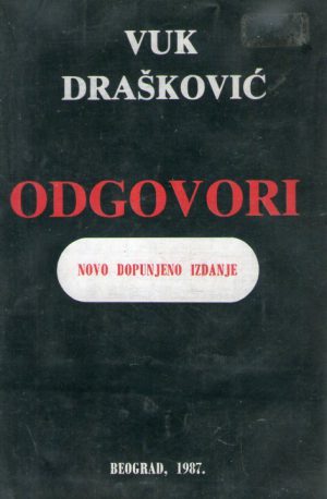 Vuk Drašković - Odgovori