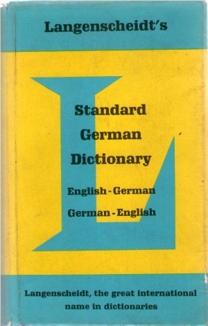 Standard German dictionary: English-German