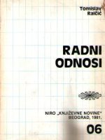 Tomislav Ralčić - Radni odnosi