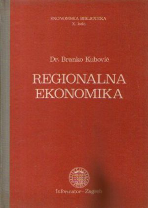 Branko Kubović - Regionalna ekonomika