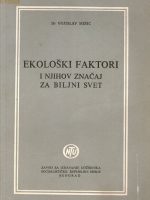 Vojislav Mišić - Ekološki faktori i njihov značaj za biljni svijet