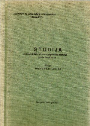 Studija hidrogeoloških odnosa u zapadnom području grada Banja Luka