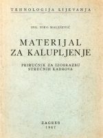 Niko Malešević - Materijal  za kalupljenje