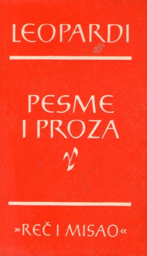 Leopardi - Pesme i proza