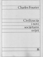 Charles Fourier - Civilizacija i novi socijetarni svijet