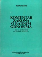 Mehmed Deković - Komentar zakona o radnim odnosima