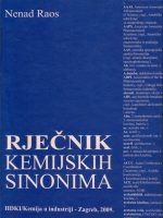 Nenad Raos - Rječnik kemijskih sinonima