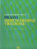 Deša Mlikotin Tomić - Pravo međunarodne trgovine