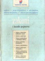 Zakoni i kazalo pojmova