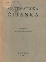 Milenko Sevdić - Matematička čitanka