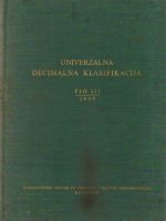 Univerzalna decimalna klasifikacija FID 323; 1959