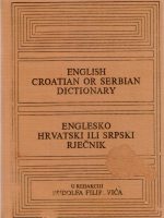 Rudolf Filipović - Englesko hrvatski ili srpski rječnik