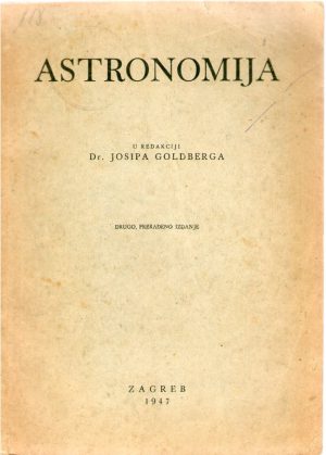 Josip Goldberg - Astronomija