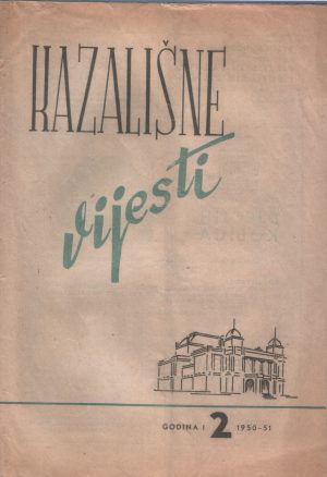 Kazališne vijesti: godina I