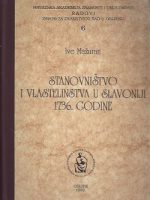 Ive Mažuran - Stanovništvo i vlastelinstva u Slavoniji 1736.godine